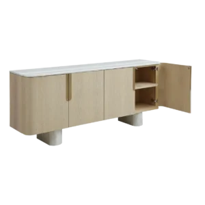 G9002 Buffet Cabinet with door open status