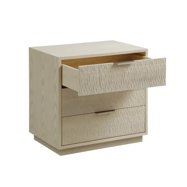 N2371 night stand with drawer open