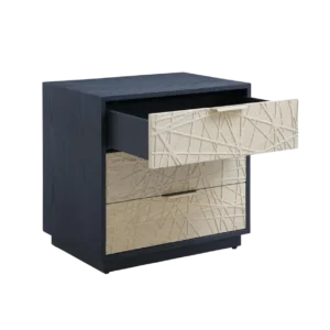 N2419 night stand with drawer open N2419 night stand with drawer open