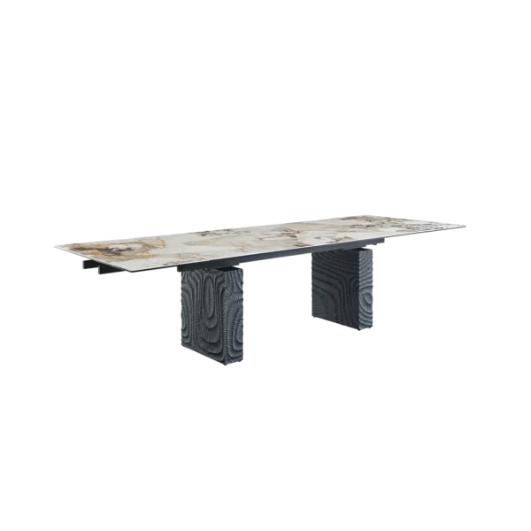 T2411 extendable table with ceramic top