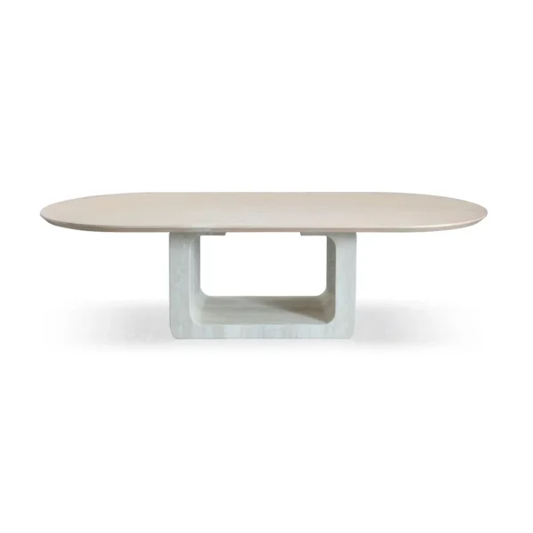 t9001 modern luxury table with stone legs