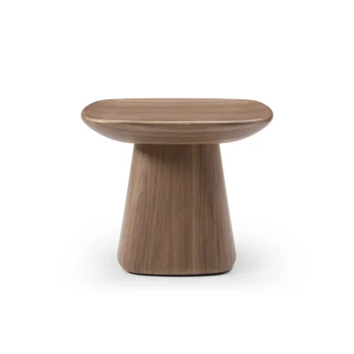 ET8108 side table 17.9" Wood Living Room Table Set, Square Side Table, Fully-assembled