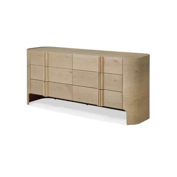 J9012-D dresser for bedroom side view