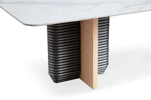 T9097C dining table leg details
