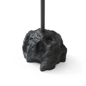 Round Wood Top End Table base detail